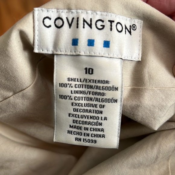 Covington embroidered cotton skirt - Picture 13 of 16
